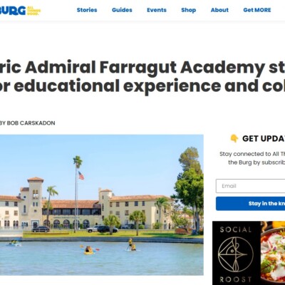 Admiral Farragut media - i lov the burg